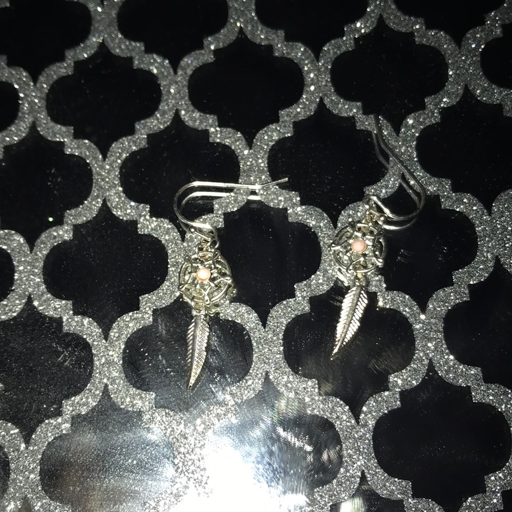 Dream catcher earrings